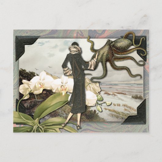 Briefkaart zeebodem (Voorkant)