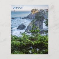 Briefkaart: Zeeen stapels en iris (portret)