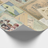  Briefkaart zeestrand collage Cadeaupapier (Hoek)