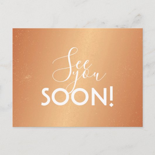 Briefkaart - Zie je binnenkort koper (Voorkant)