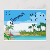 Briefkaart zomer (Voorkant)