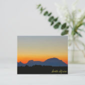 Briefkaart Zuid-Afrika - Zonnegebergte (Staand voorkant)
