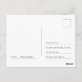 Briefkaart - Zuid-Korea (Achterkant)