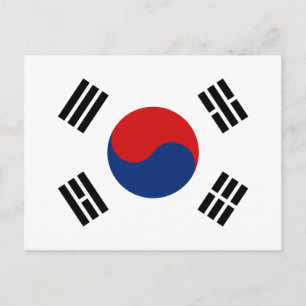 Briefkaart Zuid-Korea
