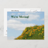 Briefkaarten Bewogen Let op Kaarten Poppies (Voorkant / Achterkant)