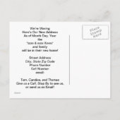 Briefkaarten Bewogen Let op Kaarten Poppies (Achterkant)