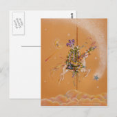 Briefkaarten - Carrousel Jester (Voorkant / Achterkant)