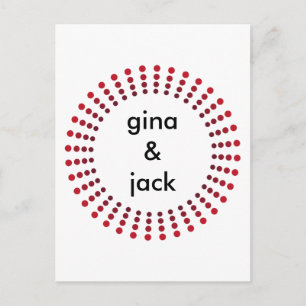 Briefkaarten cirkels