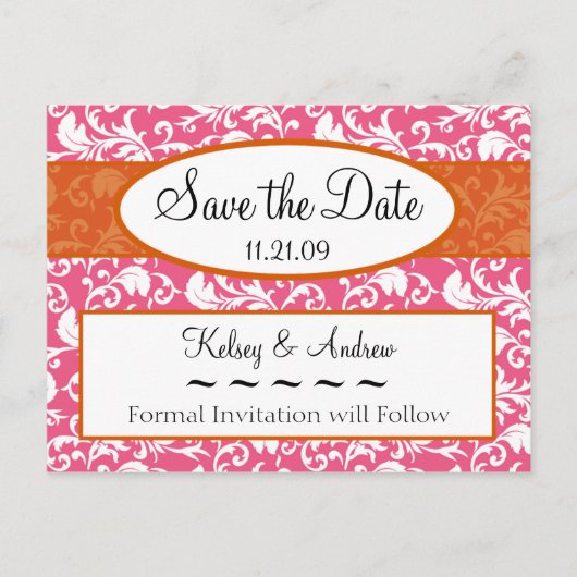 Briefkaarten Datum opslaan (Voorkant)