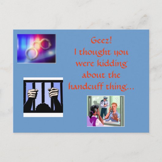 Briefkaarten die voldoen aan de Maricopa Jails! (Voorkant)