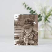 Briefkaarten duivenvogels PensioenHumor grappig (Staand voorkant)