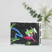 briefkaarten "Fare the Well" (Staand voorkant)