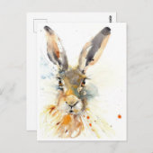 Briefkaarten - Hare Today is morgen begonnen! (Voorkant / Achterkant)