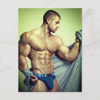 Briefkaarten_Hottest_Hunks Briefkaart
