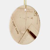 Briefkaarten Keramisch Ornament (Rechts)