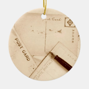  Briefkaarten Keramisch Ornament