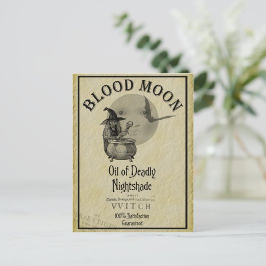 Briefkaarten met bloedmoeder (Staand voorkant)