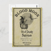 Briefkaarten met bloedmoeder (Voorkant / Achterkant)