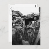 Briefkaarten met Diggers op Gallipoli (Voorkant / Achterkant)