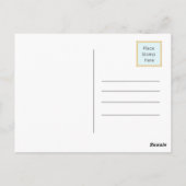 Briefkaarten met een dierenvlies (Achterkant)