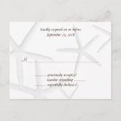 Briefkaarten met een eenvoudig weddenschap met sta (Achterkant)