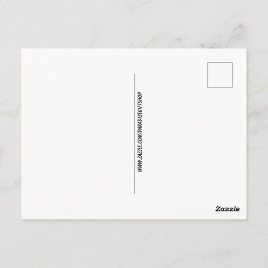 BRIEFKAARTEN MET TOOTH GIRL RED LIPS (Achterkant)