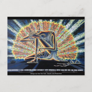 Briefkaarten - Mozes en verbrande Struik