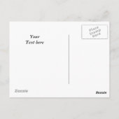 Briefkaarten op het strand van Budleigh Salterton (Achterkant)