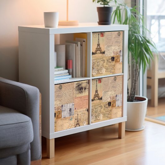 Briefkaarten poster voor de ontkoppeling van meub