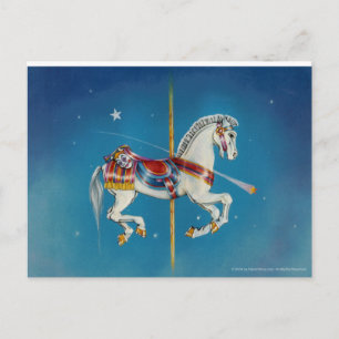 Briefkaarten - Rood, Wit & Blauw Carrouselpaard