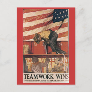  Briefkaarten uit de oorlog, Teamwork wins