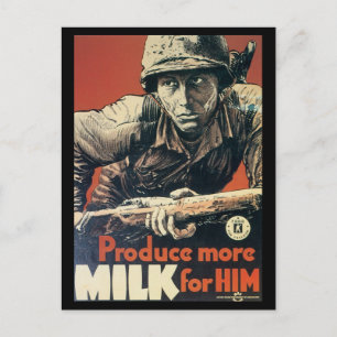 Briefkaarten uit de wereldoorlog, US Dairy Assoc.