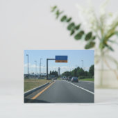 Briefkaarten van Airport Way Portland Oregon (Staand voorkant)