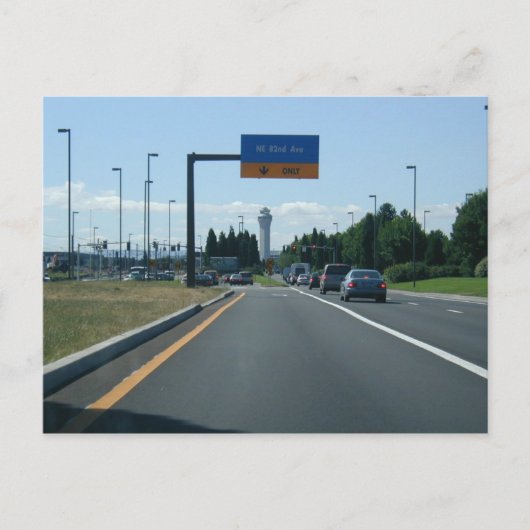 Briefkaarten van Airport Way Portland Oregon (Voorkant)