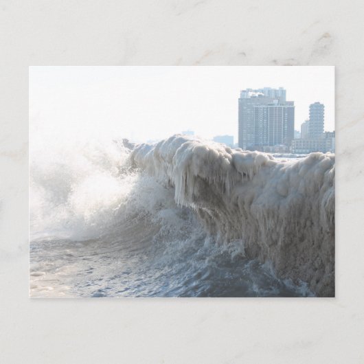 Briefkaarten van Chicago/Lake Michigan (Voorkant)