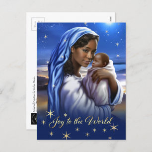 Briefkaarten van de Amerikaanse Madonna-kerstmis