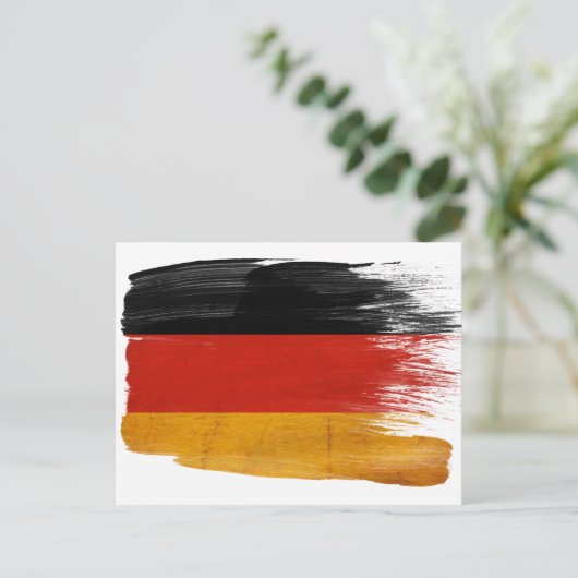 Briefkaarten van de Duitse vlag (Staand voorkant)