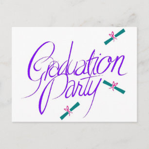 Briefkaarten van de Graduation Party