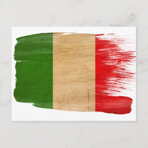 Briefkaarten van de Italiaanse vlag