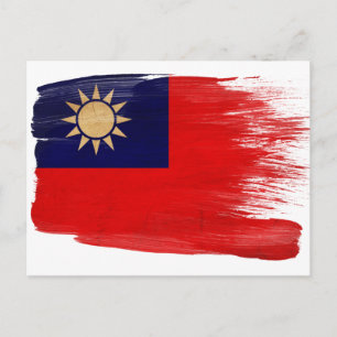 Briefkaarten van de Taiwanese vlag