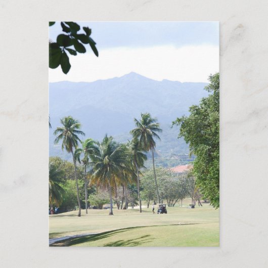 Briefkaarten van de Tropische Golfcursus (Voorkant)