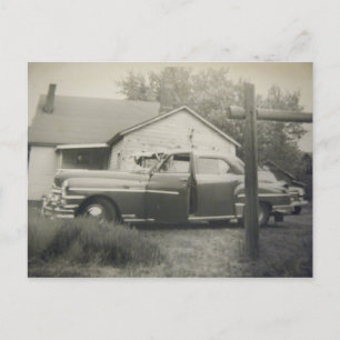 briefkaarten van de Vintage-auto van 1950