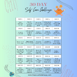 BRIEFKAARTEN VAN DE ZELFZORGUITDAGING