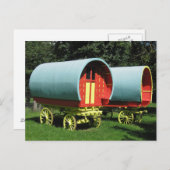 Briefkaarten van Gypsy Caravan (Voorkant / Achterkant)