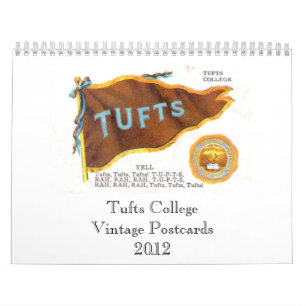 Briefkaarten van het Tufts College 2012 Kalender