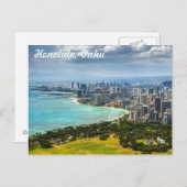 Briefkaarten van Honolulu, Oahu (Voorkant / Achterkant)