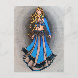 Briefkaarten van Libra Bellydancer