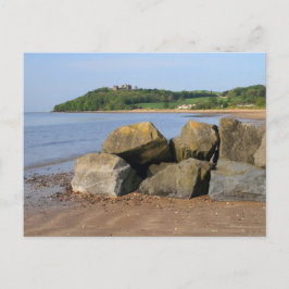 Briefkaarten van Llansteffan Castle en Beach