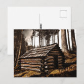 BRIEFKAARTEN VAN LOGCABIN (Voorkant / Achterkant)