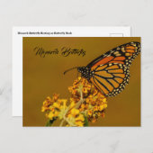 Briefkaarten van Monarch Butterfly (Voorkant / Achterkant)